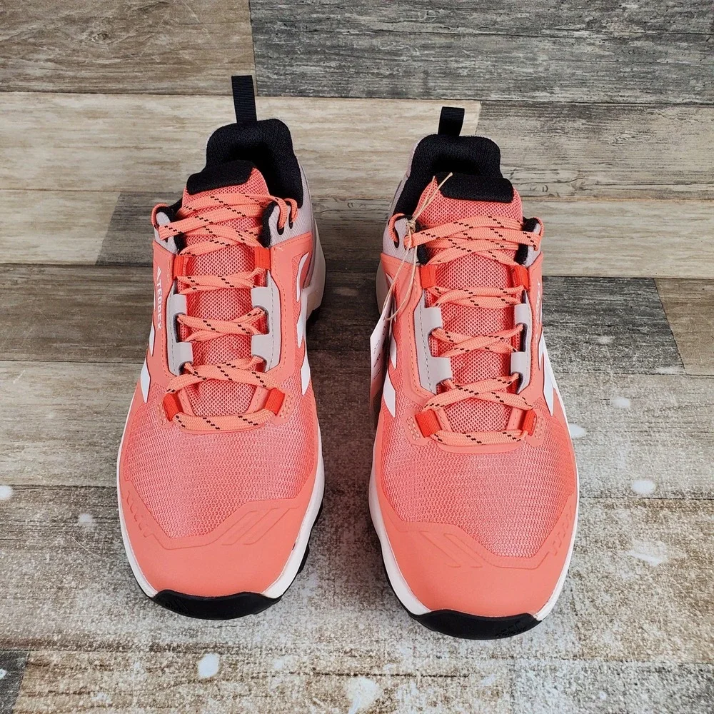 Adidas TERREX Swift R3 Womens Hiking Shoes Sz 8.5 Coral Fusion‎ Lace-Up Sneaker